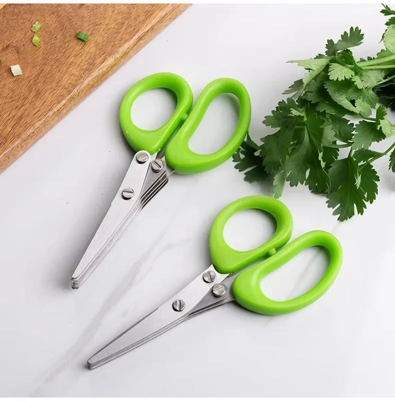 Multi-Blade Stainless Steel Scissors