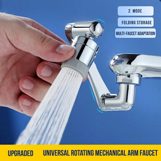 Dual Mode Switching Zero Dead Angle Cleaning Faucet Extension